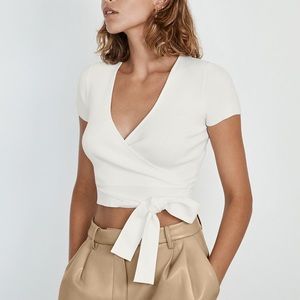 Aritzia Wilfred All Tied Up t shirt